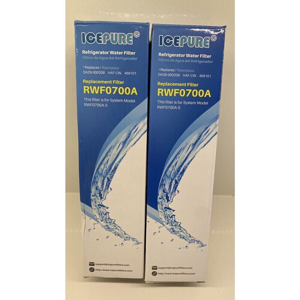 IcePure RWF0700A Refrigerator Water Filter for Select Samsung & Kenmore Models